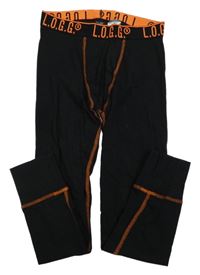 Černé spodní kalhoty H&M
