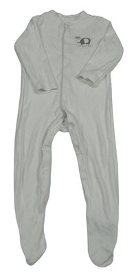 Bílý overal se slonem Primark