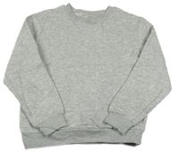Šedá melírovaná mikina H&M