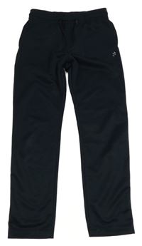 Tmavomodré sportovní tepláky H&M