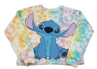 Barevná crop mikina se Stitchem Disney