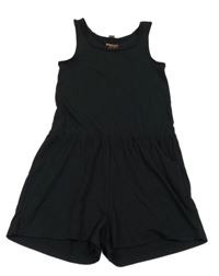 Černý kraťasový overal Pepperts