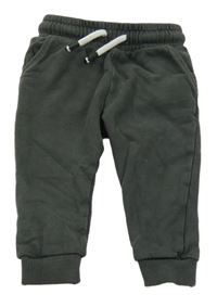 Tmavošedé tepláky Next