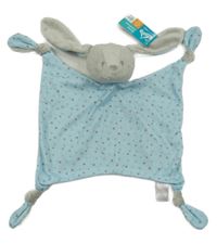 Nové - modro-šedý plyšový usínáček - králík 