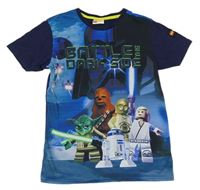 Tmavomodré tričko s Lego Star Wars George