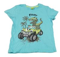 Světlemodré tričko s dinem Kiki&Koko