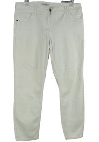 Dámské bílé crop rifle George 