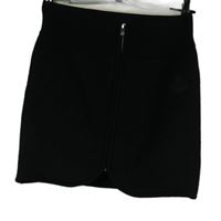 Dámská černá pletená propínací sukně 