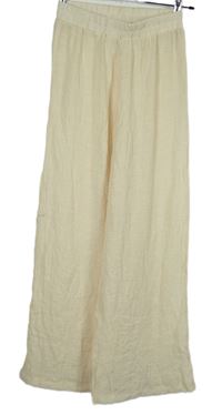 Dámské béžové volné kalhoty Shein