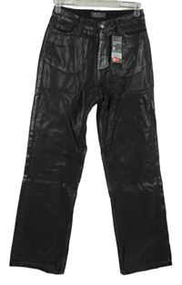 Nové - Dámské tmavošedé straight potažené rifle Primark