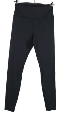 Dámské tmavošedé sportovní funkční legíny 