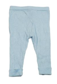 Světlemodré pletené kalhoty Little nutmeg