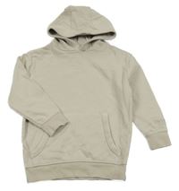 Světlebéžová mikina s kapucí George