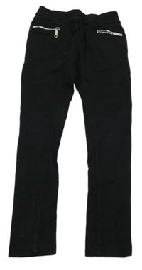 Černé tregíny se zipy Page One Young