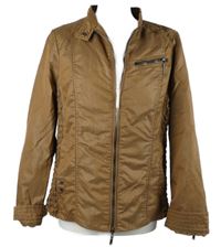 Dámská hnědá šusťáková jarní bunda Liberty