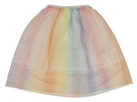 Barevná duhová tylová sukně H&M