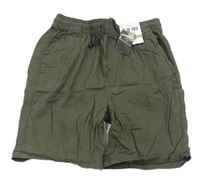 Šedé plátěné chino kraťasy Denim Co.