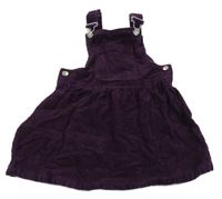 Lilkové manšestrové laclové šaty Topolino