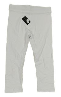 Nové - Bílé capri legíny Dunnes