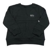 Černá mikina s nápisem George