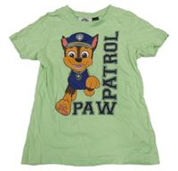 Světlezelené tričko s Chasem Nickelodeon 