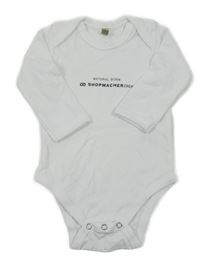 Bílé body s nápisem 