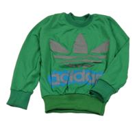 Zelená mikina Adidas