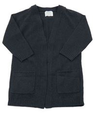 Černý svetrový cardigan ZARA