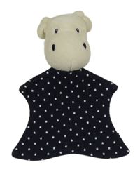 Tmavomodrý usínáček s hvězdičkami a zvířátkem Topomini