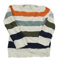 Smetanovo-pruhovaný svetr Topolino