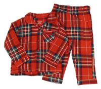Červeno-kostkované pyžamo PRIMARK