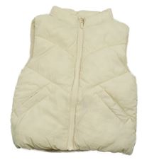 Smetanová prošívaná šusťáková zateplená vesta PRIMARK