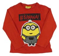 Červené triko s Mimoněm 