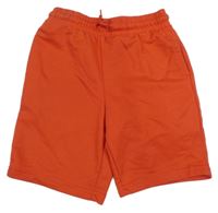 Červené teplákové kraťasy St. Bernard