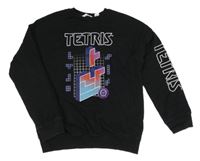 Černá mikina s Tetrisem H&M
