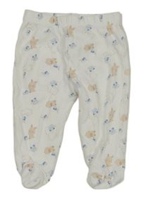 Bílé polodupky se zvířaty OVS