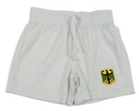 Bílé fotbalové funkční kraťasy - Deutschland Crivit