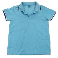 Tyrkysové polo tričko Y.F.K.