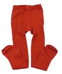 Červené punčocháče H&M