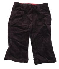 Tmavofialové manšestráky obaibi