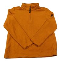 Cihlová fleecová mikina s logem tog 24