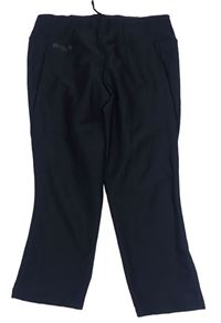 Černé sportovní crop tepláky Kalenji 