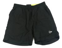 Černé sportovní kraťasy Dunlop