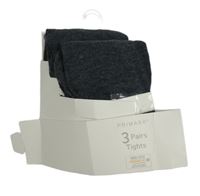 2set - 2x tmavošedé punčocháče Primark