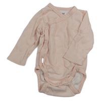 Růžové puntíkaté zavinovací body H&M