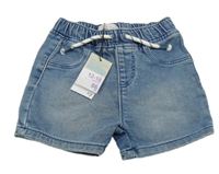 Nové - Světlemodré riflové kraťasy Primark