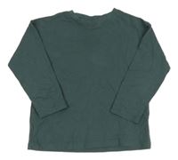 Šedozelené triko Zara