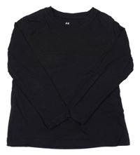 Černé triko H&M