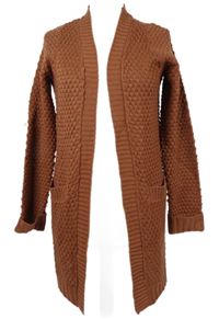 Dámský rezavý svetrový cardigán Vero Moda 