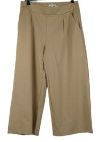 Dámské béžové culottes kalhoty Ichi 